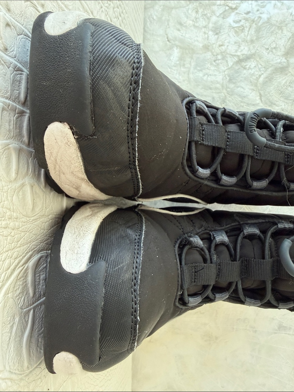 Puma Kids Black and Gray Insulated High-Top Boots Size 5,5 - Picture 11 of 16